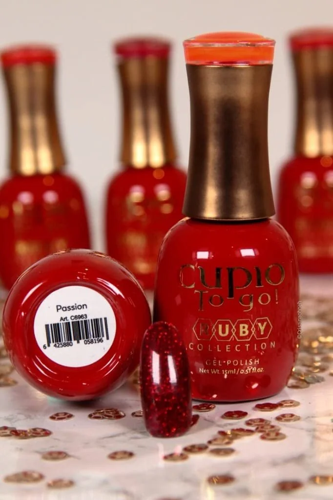 Гель-лак Cupio Ruby Collection Passion Shellac, красный, фото №2 Гель-лак Cupio Ruby Collection Passion Shellac, красный, фото №2