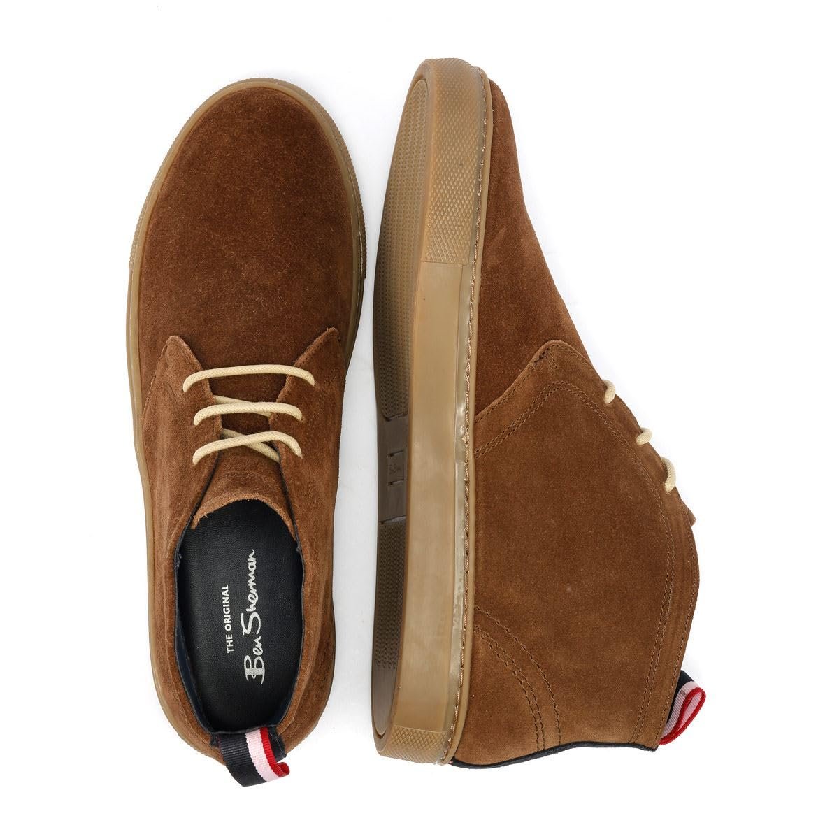 Ботинки Ben Sherman Parka Suede мужские коричневые, фото №7