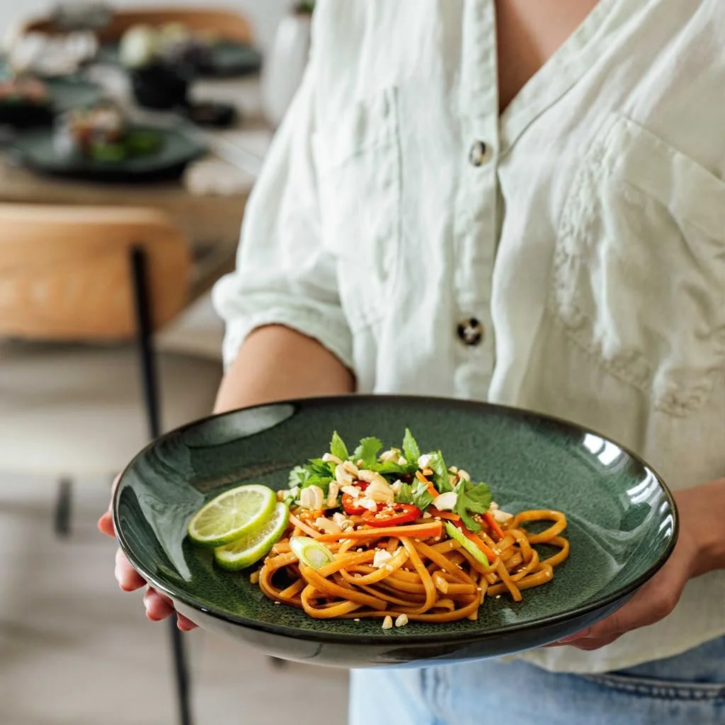 Тарелка как. by Villeroy & Boch Lave Vert Плоская, фото №4