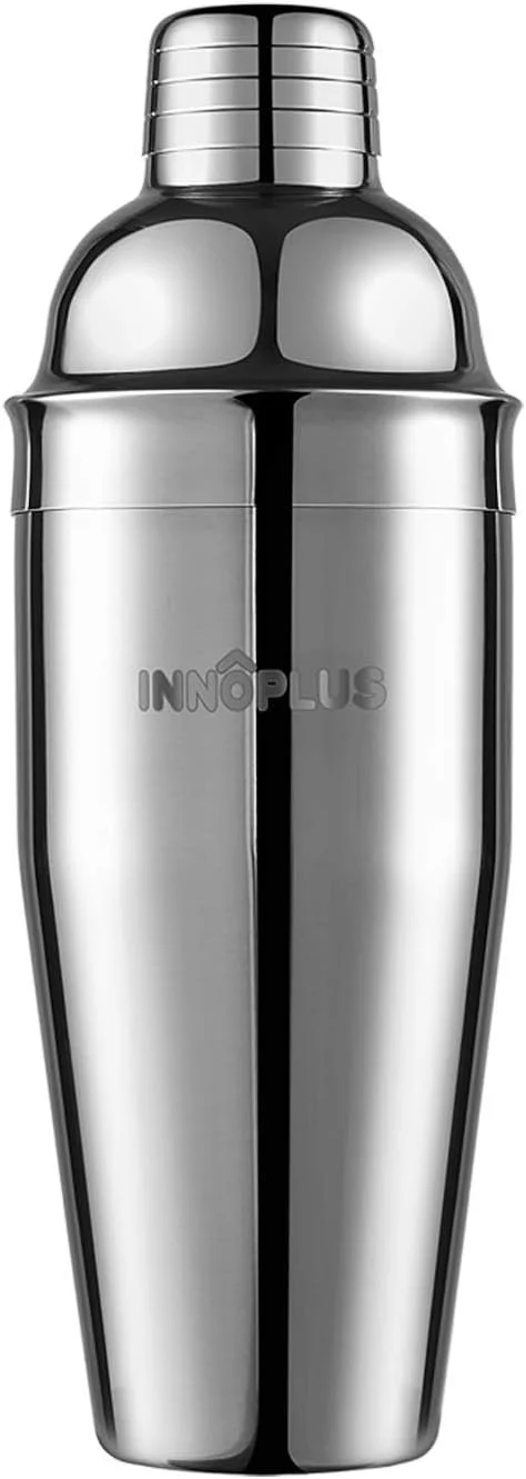 Шейкер для коктейлів INNHPLUS 750 мл, набір для коктейлів, міксер для бару з нержавіючої сталі, фото №4