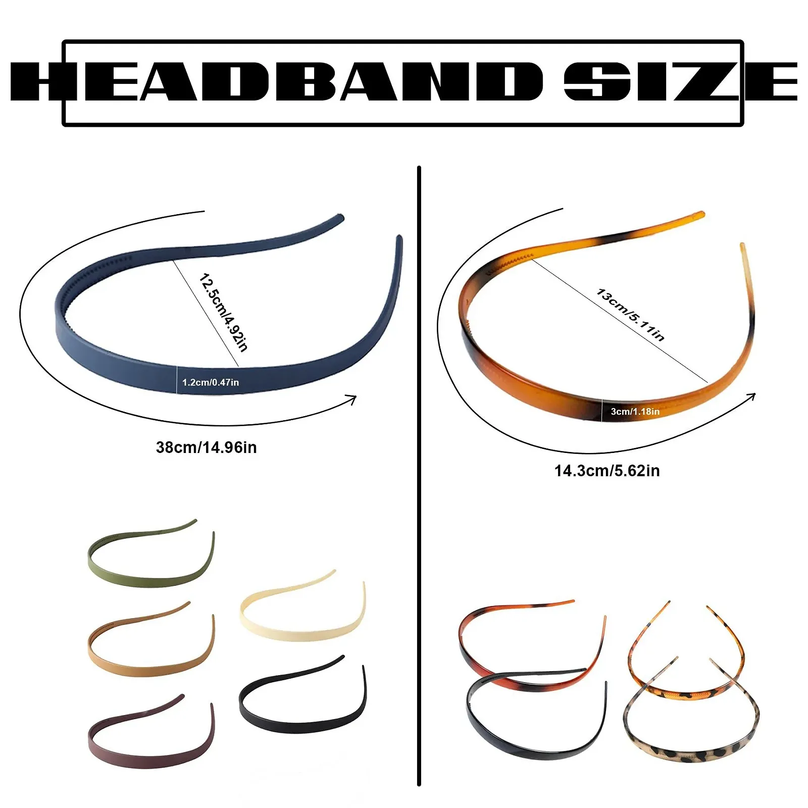 Набір жіночих обручів для волосся, фото №2