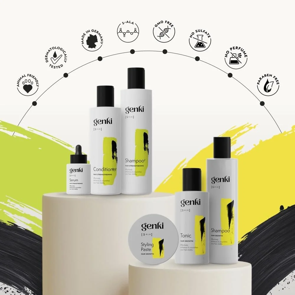 Сироватка Genki Haircare Зміцнююча 50 мл з 5-ALA та Кофеїном, фото №8