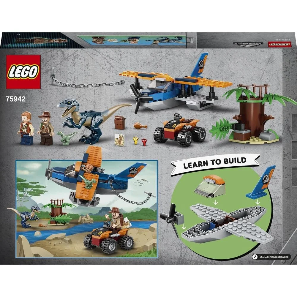 Конструктор Lego Jurassic World Velociraptor: Рятувальна місія 75942, фото №6