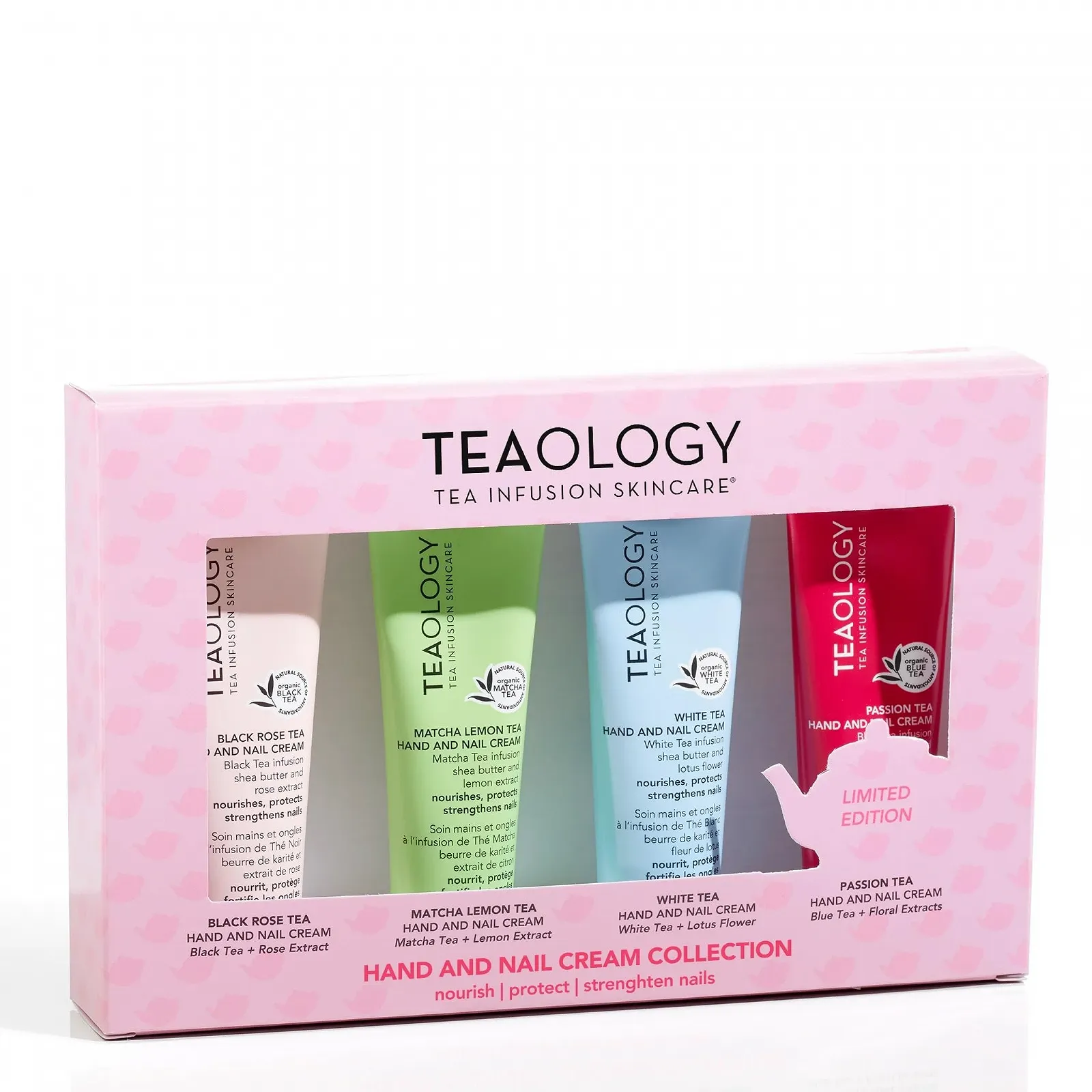 Крем для рук Teaology Collection X 4 з 4 кремами для рук по 30 мл кожен з різними ароматами, фото №1