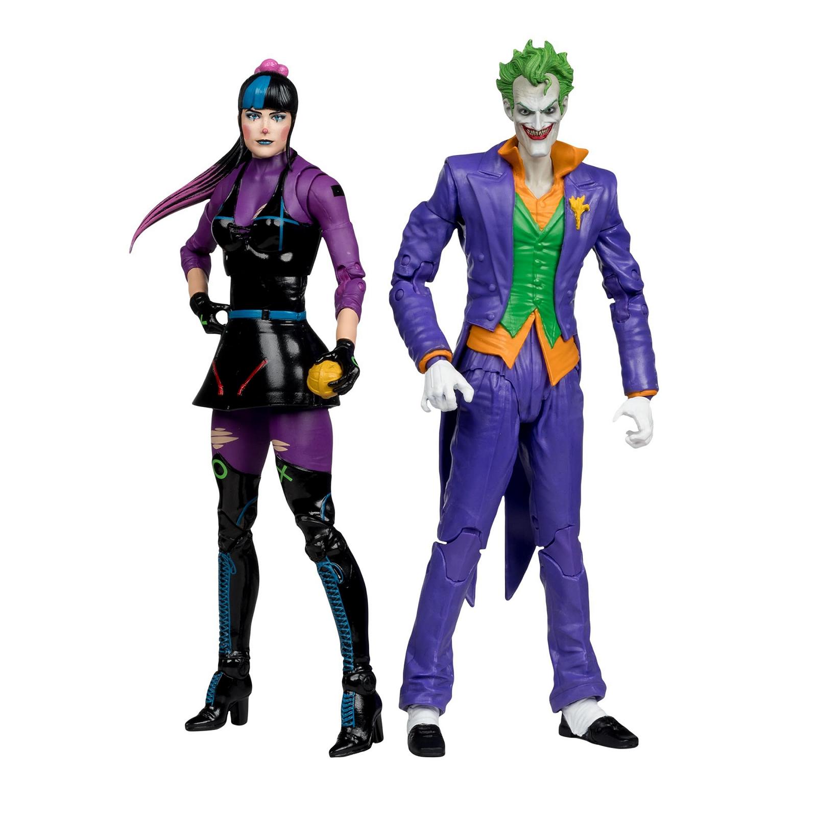 Фигурка McFarlane Toys DC Multiverse Джокер и Punchline 18 см (Набор из 2), фото №1
