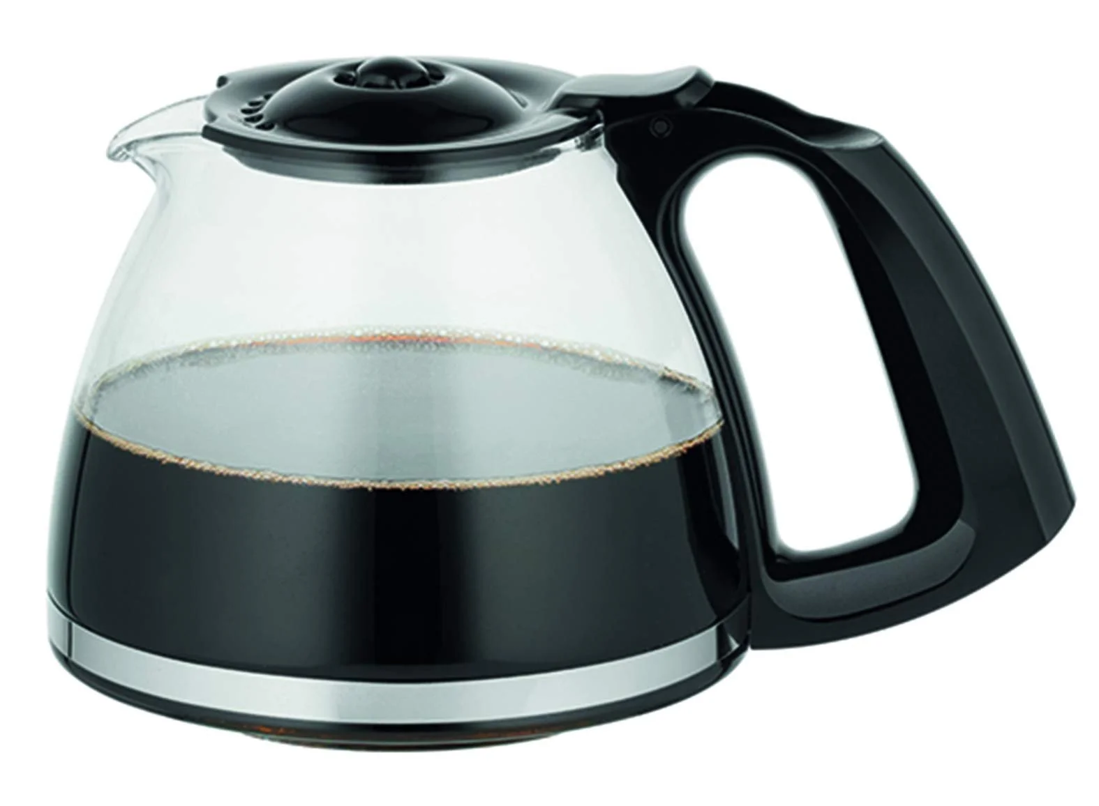 Фильтр-кофеварка Moulinex Subito FG360D 1.25 л стеклянный кувшин нержавеющая сталь Красный/Черный, фото №4