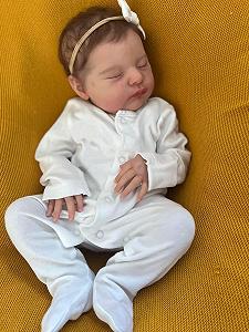 Кукла Anano Reborn 48 см Реалистичная Кукла Baby Dolls Силикон Reborn Baby Dolls с Одеждой и Соской - Фото 1