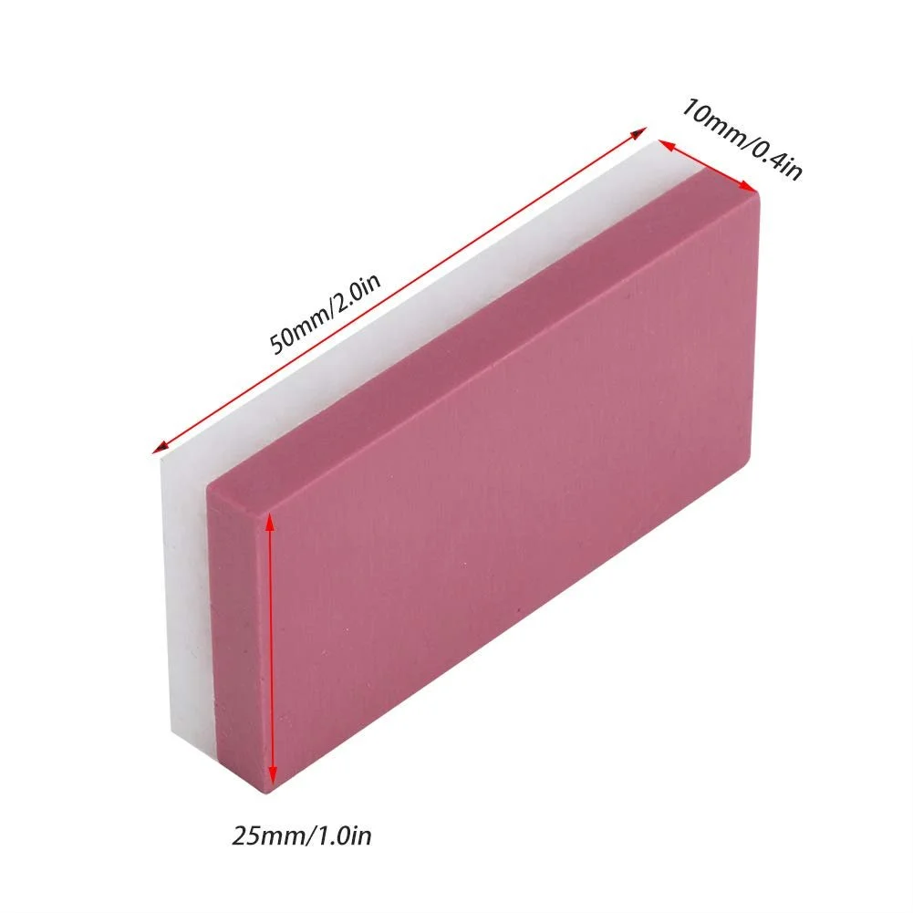 Точильний камінь двосторонній 3000/8000 грит з антиковзкою основою професійний, фото №9