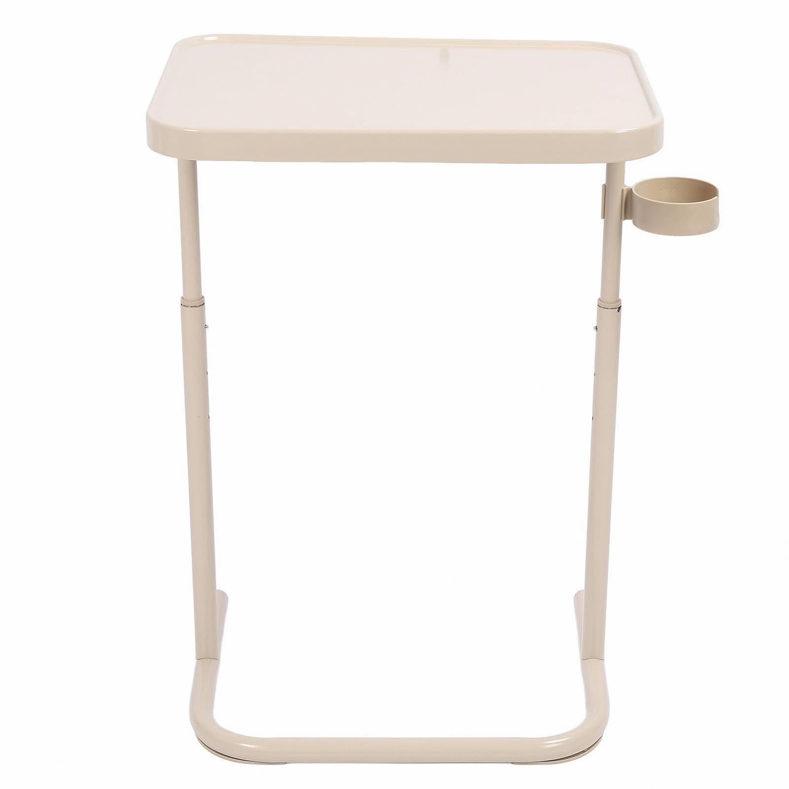 Підставка для ноутбука Fafeicy складана для телевізора, магнітна стільниця для гуртожитку, автодома, бежева, 3 рівні регулювання висоти, фото №3