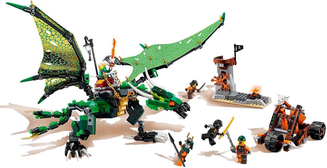 Конструктор LEGO Ninjago Зелений енерджі дракон Ллойда 70593, фото №5