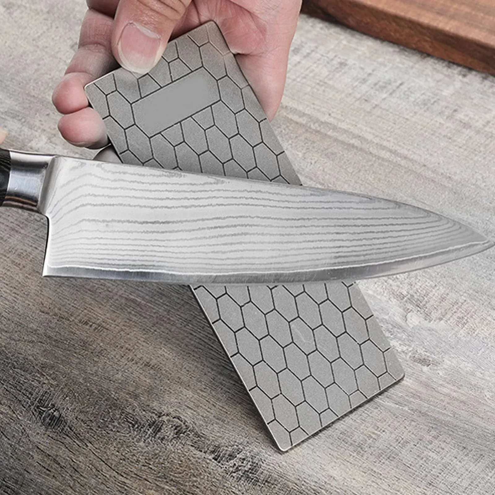 Точильный камень Cocoarm алмазный 600 грит сотовый дизайн, фото №7