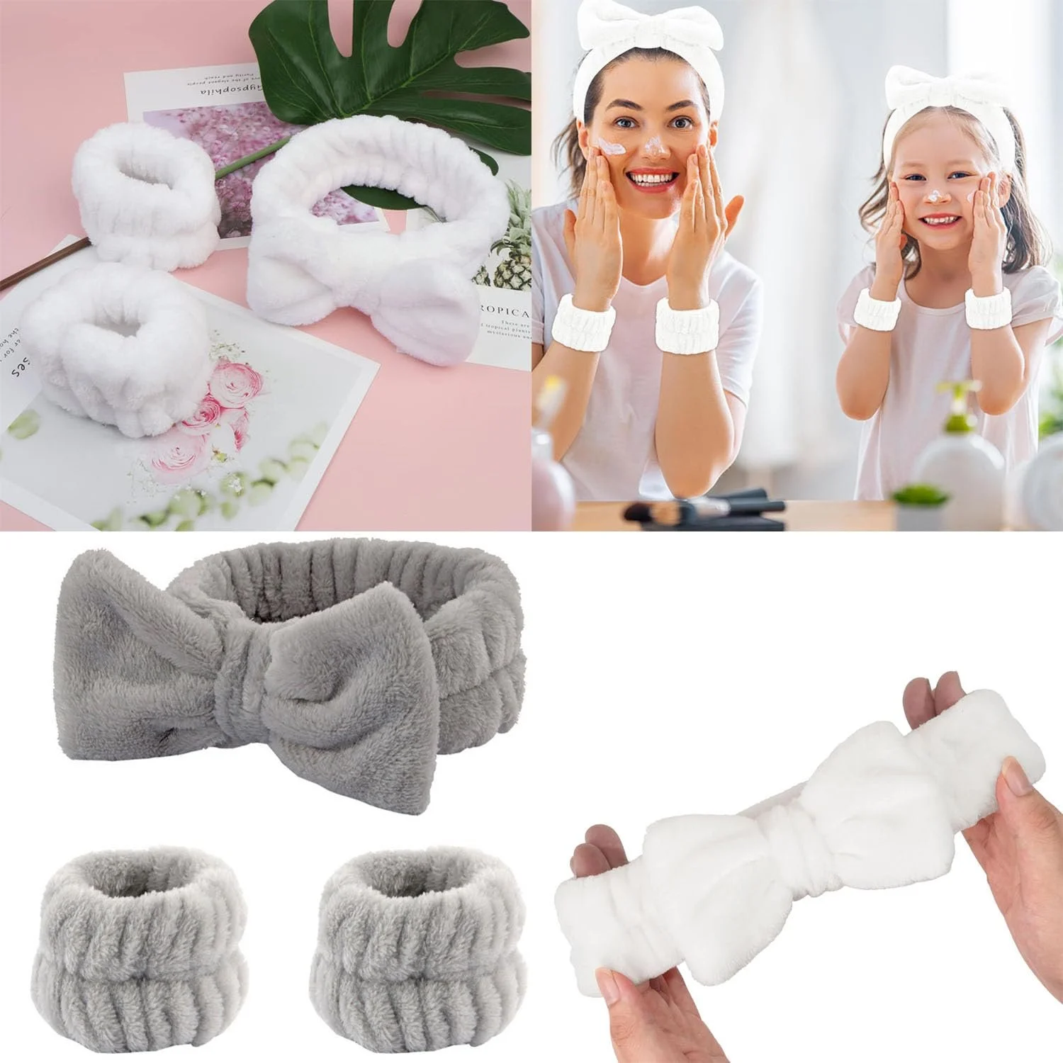 Набір пов'язок для волосся з бантом, фото №5