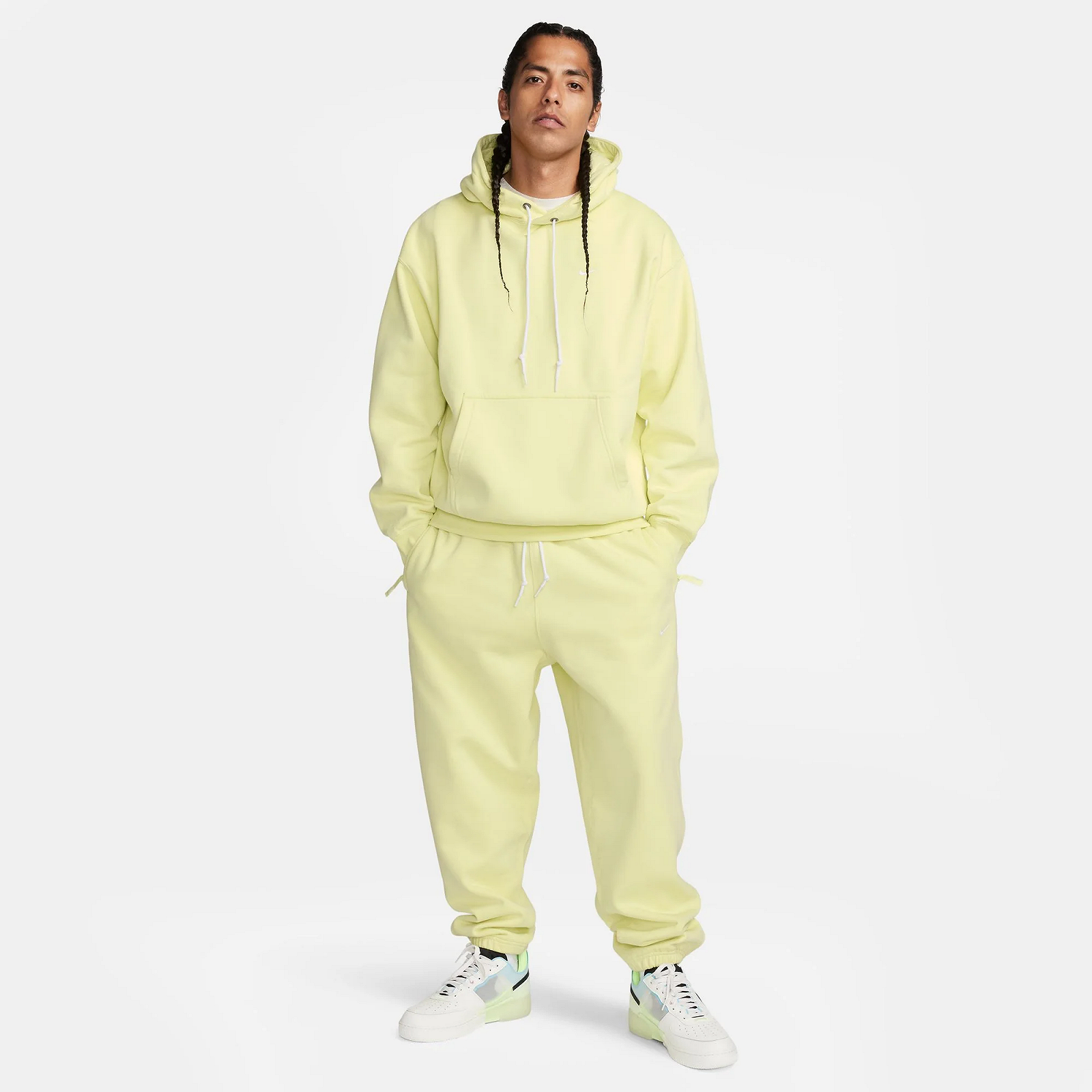 Спортивний костюм Nike SoloSwooth (лимонний) L, фото №3