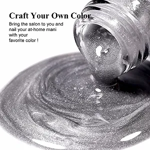 Гель-лак Imtiti Cat Eye Moonlight, 15 мл, серебристый голографический, хрустальный бриллиант, с магнитной палочкой synthetic.ua - Фото 1