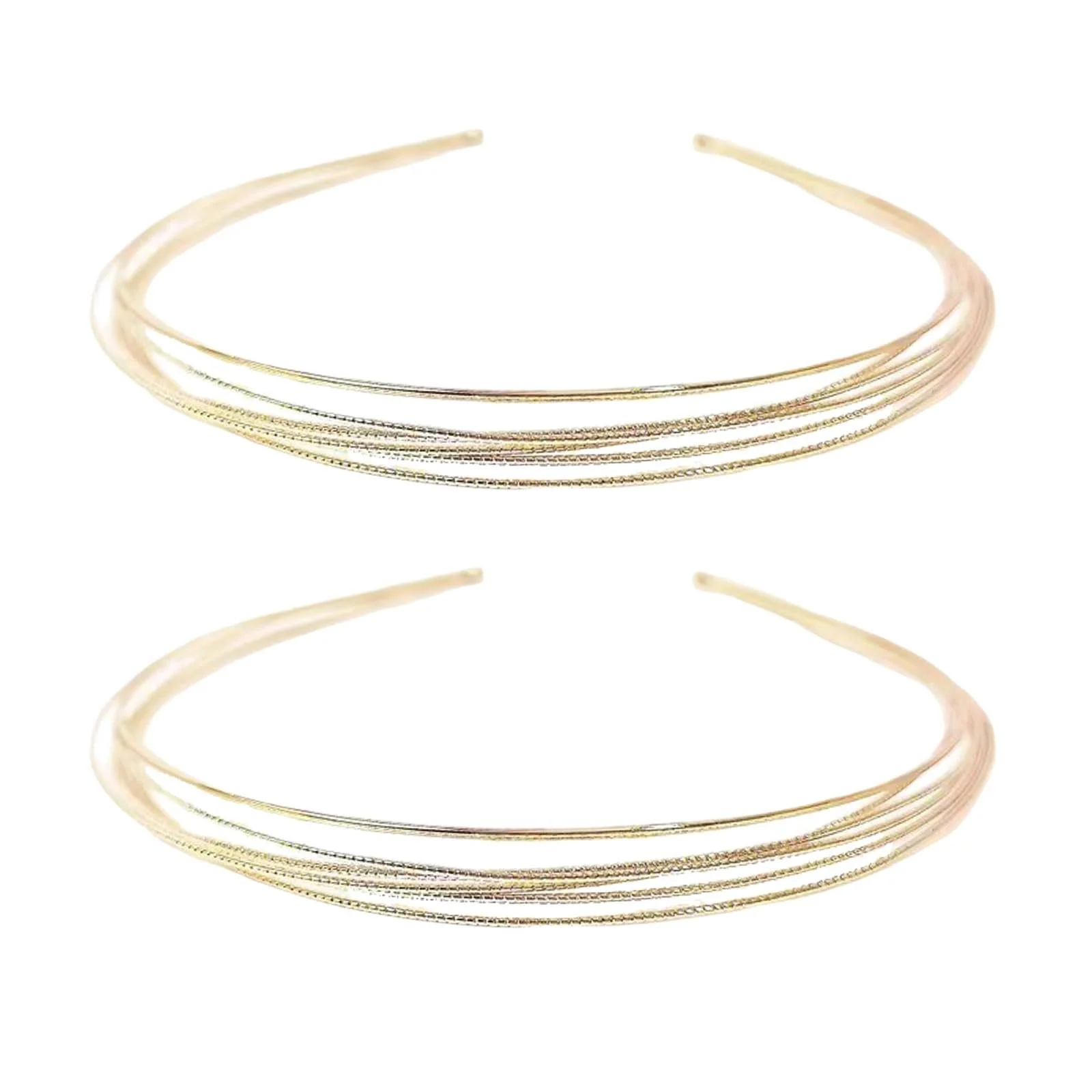 Набір з 2 жіночих обручів для волосся, фото №1