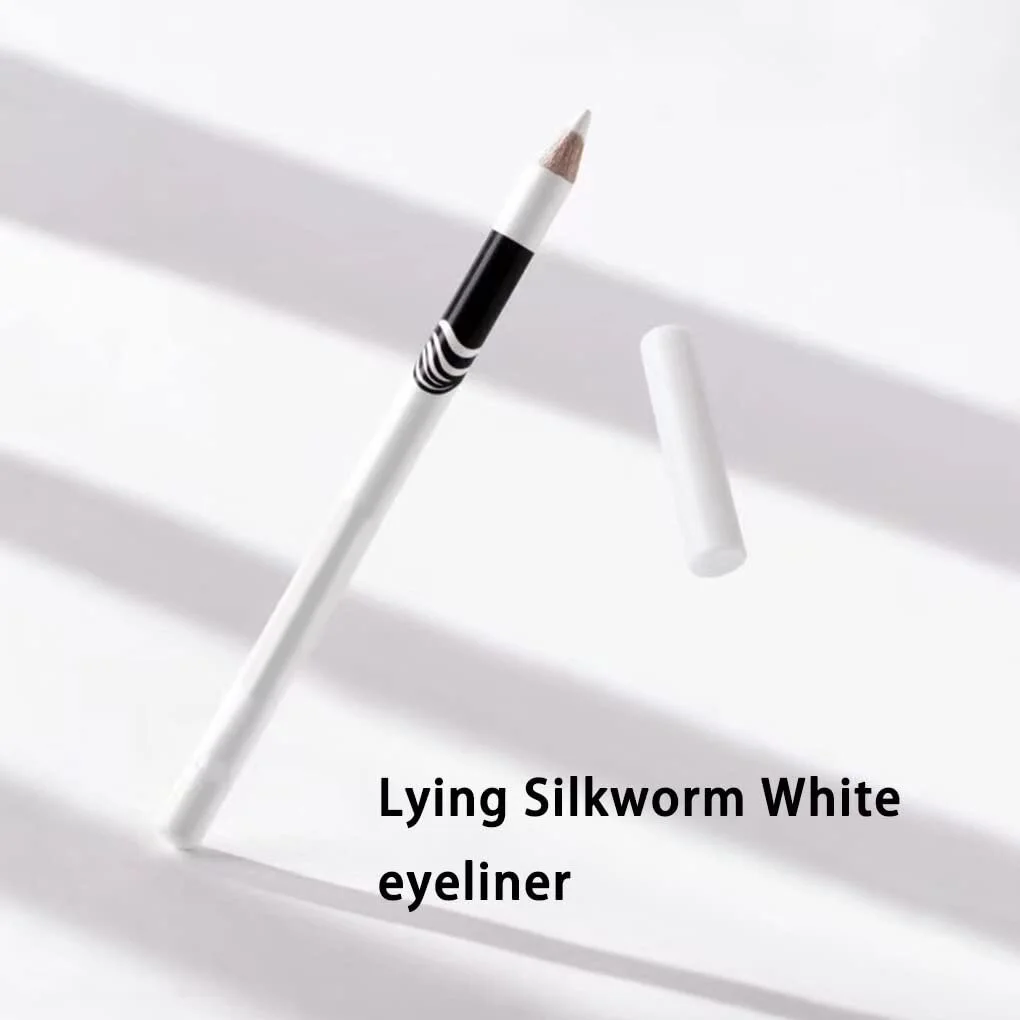 Карандаш для глаз dijiusidy Белый Водостойкий, фото №6