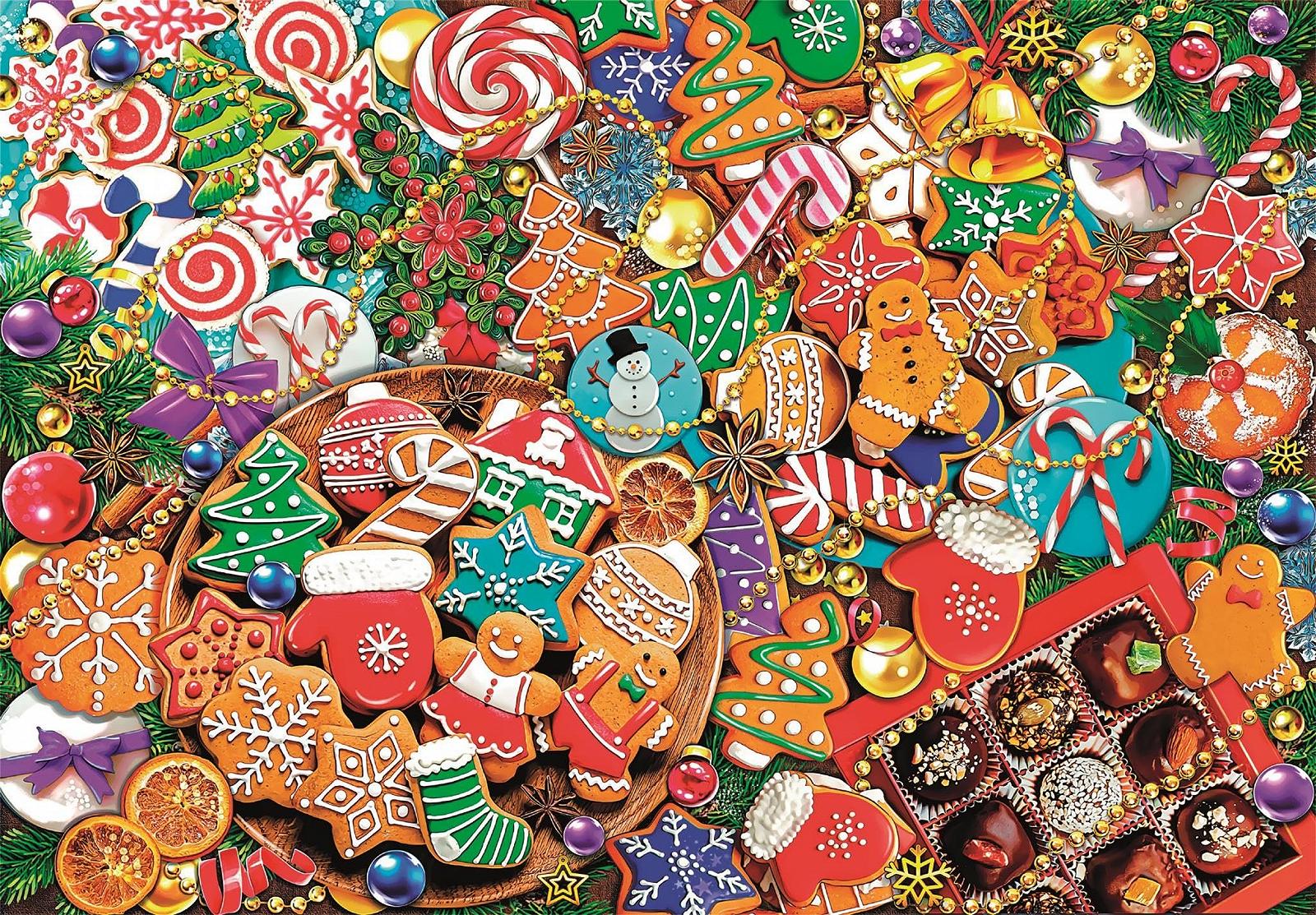 Пазл Clementoni Impossible Christmas Christmas Compact 1000 деталей, фото №2