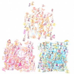 3D смоляные кристаллы для маникюра, плоские стразы для ногтей, акриловые ногти, блокнот для чеков, скрэпбук, наклейки для ногтей, набор акриловых ногтей, плоские украшения для ногтей, аксессуары для ногтей - Фото 1