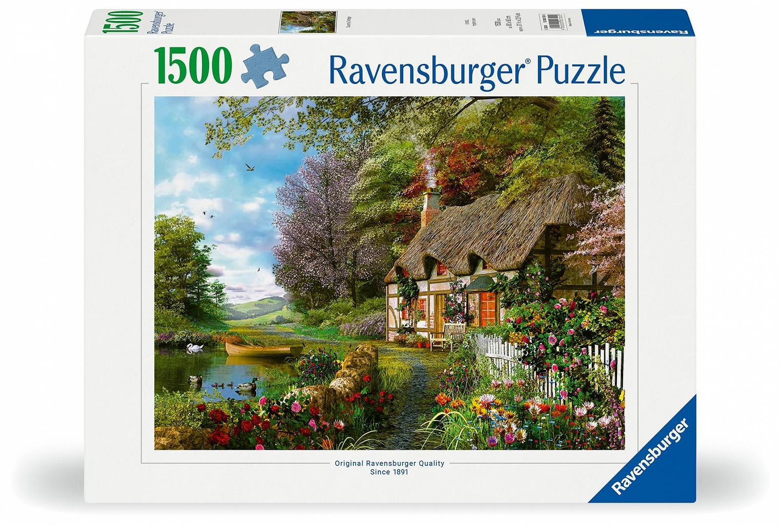 Пазл Ravensburger Country Cottage 1500 элементов, фото №2 Пазл Ravensburger Country Cottage 1500 элементов, фото №2
