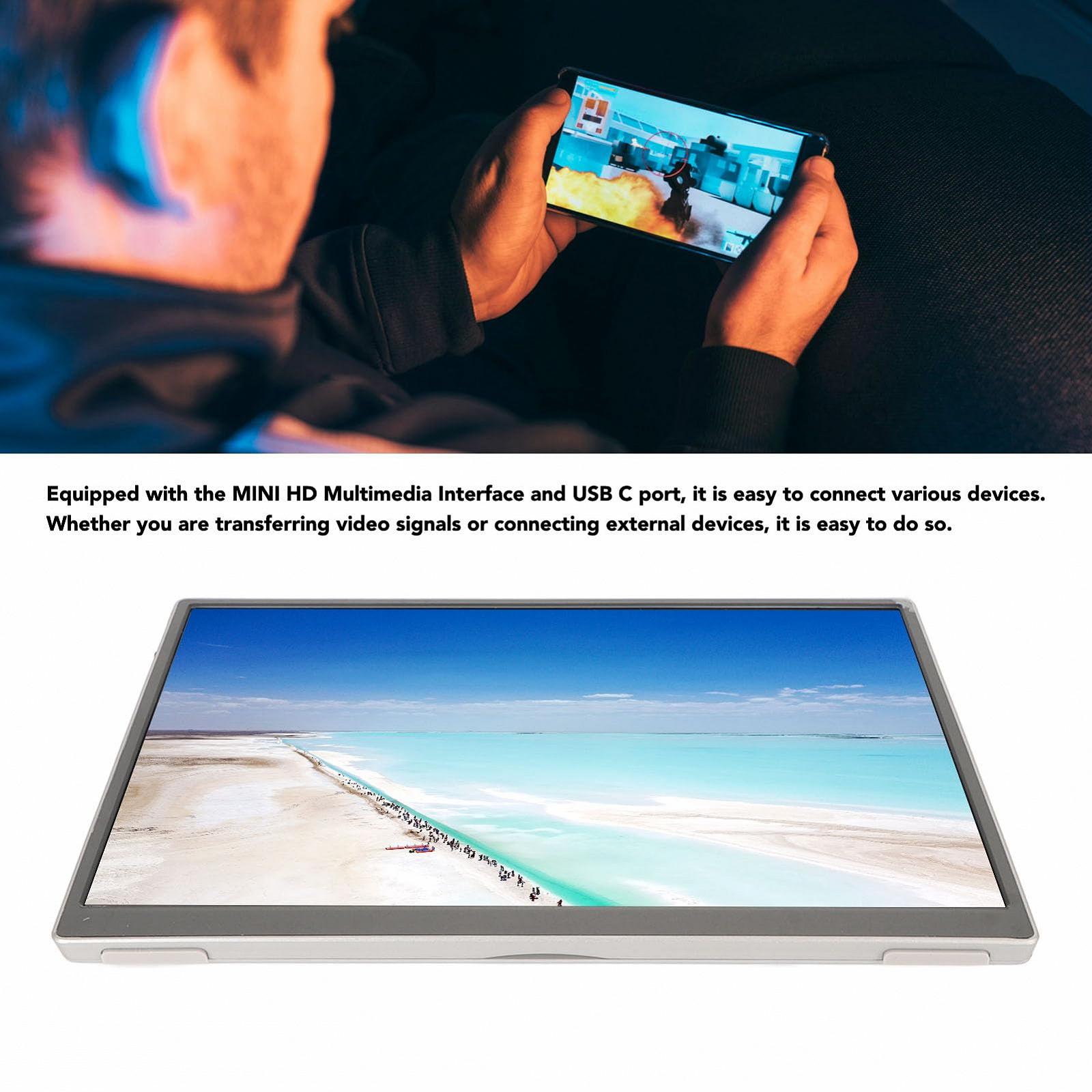 Портативний Монітор Moni Gate 10.5 дюймів 1280P FHD USB C HDMI Геймінг Moni Gate ультратонкий IPS дисплей з двома динаміками та підставкою, фото №3 Портативний Монітор Moni Gate 10.5 дюймів 1280P FHD USB C HDMI Геймінг Moni Gate ультратонкий IPS дисплей з двома динаміками та підставкою, фото №3