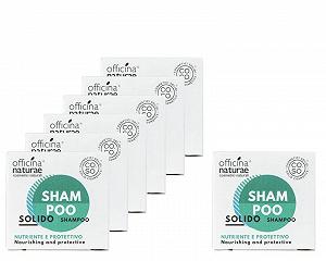 Шампунь Officina Naturae Mini Size Firm живильний і захисний 7 x 15 г пластик фрі супер пропозиція - Фото 1