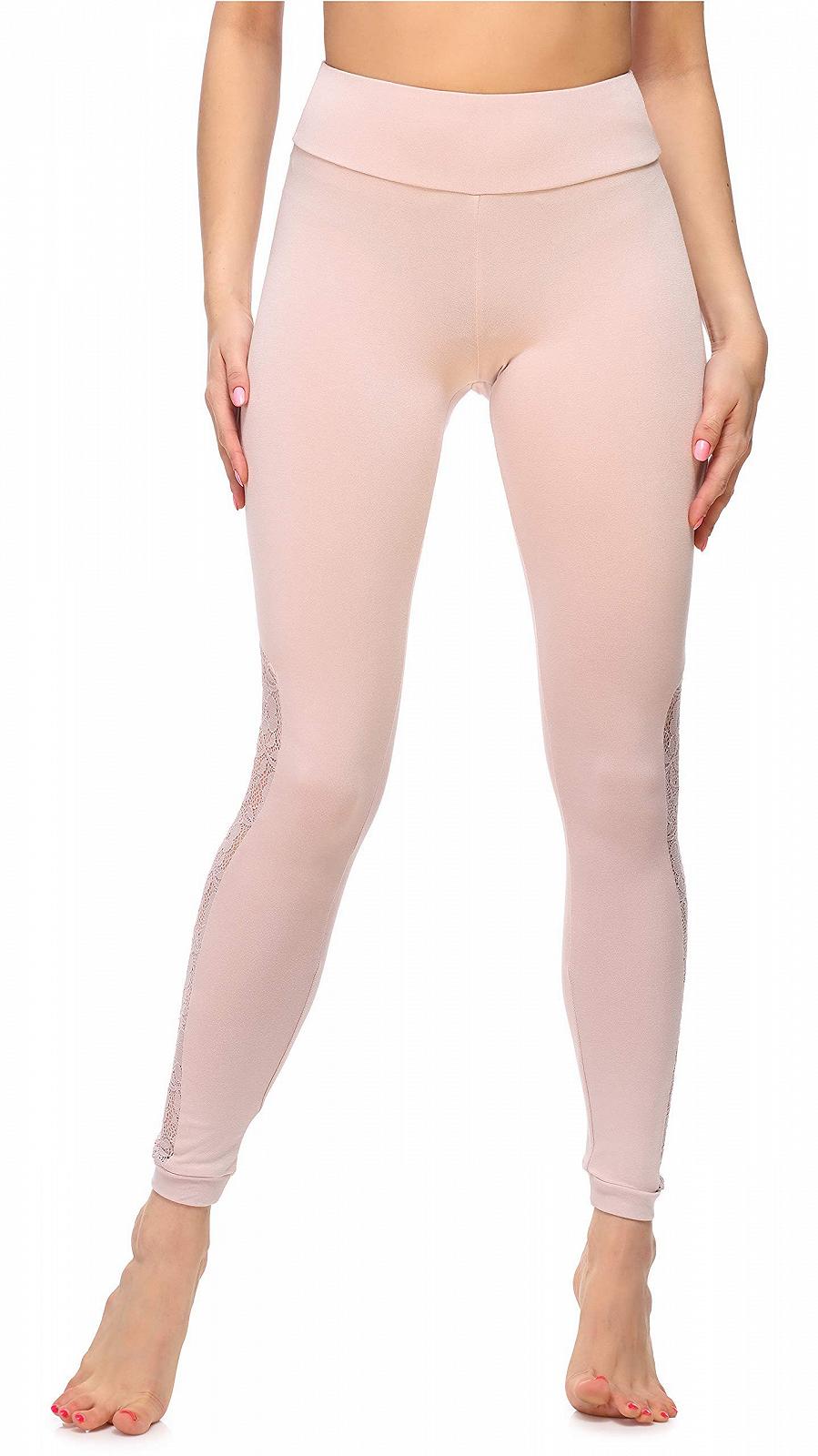 Леггинсы Merry Style MS10-310 Женские Длинные с Кружевом, фото №1