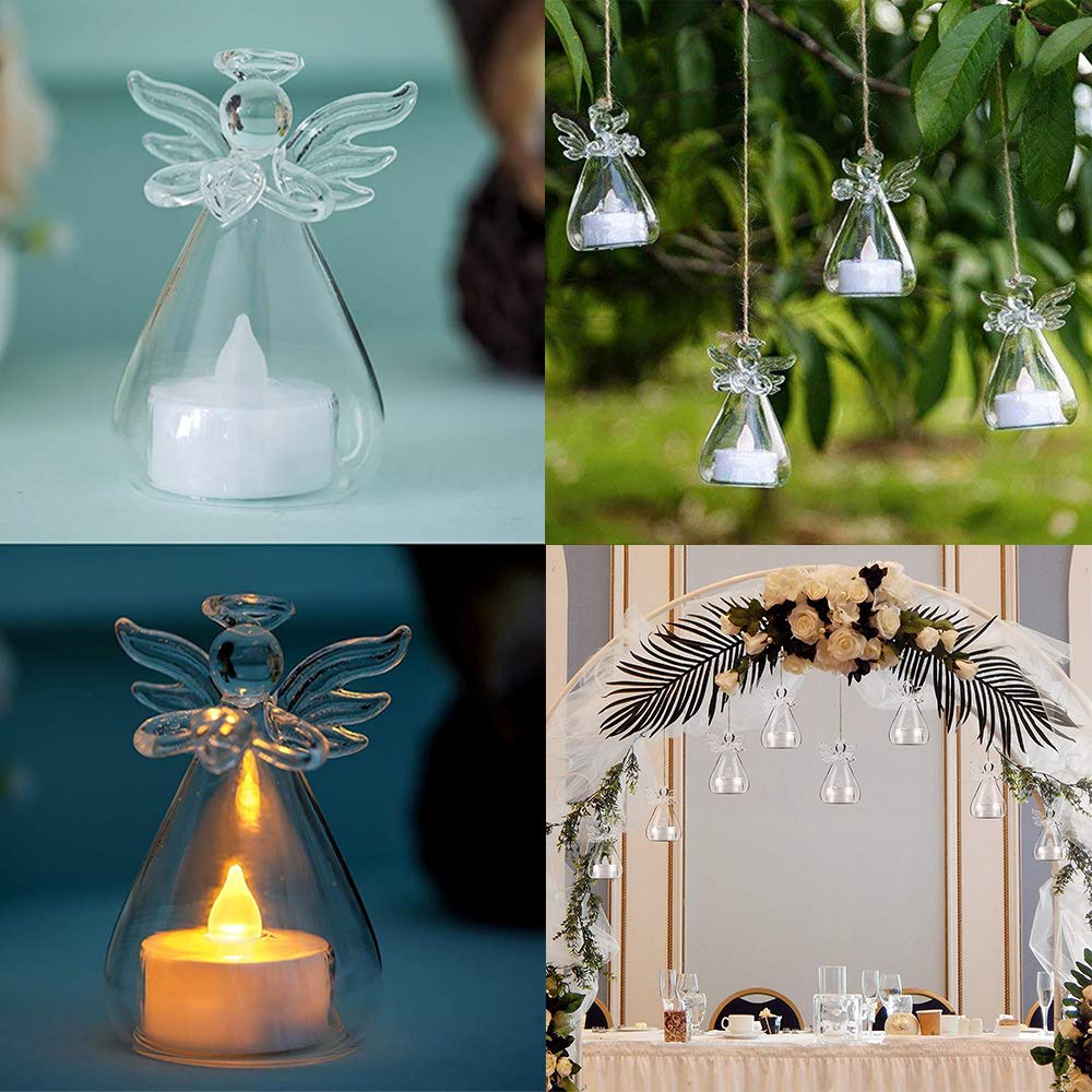 Подсвечник Sziqiqi Ангел Подвесной LED Стеклянный 9 шт + 3 шт, фото №2