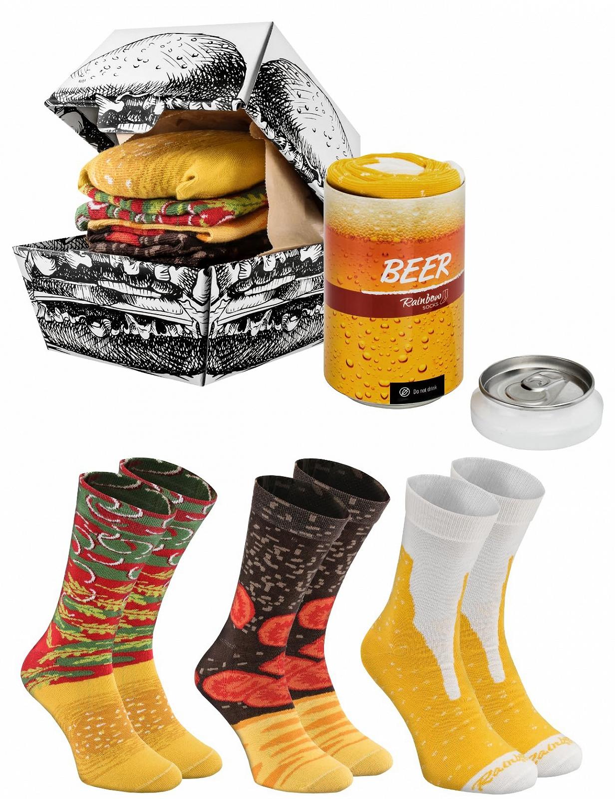 Шкарпетки Rainbow Socks Food Truck Box - 3 пари, фото №1