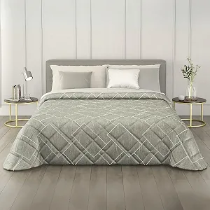 Покривало MAXIME MAISON Зимова 240 x 260 см Жакардовий Сатин - Фото 1