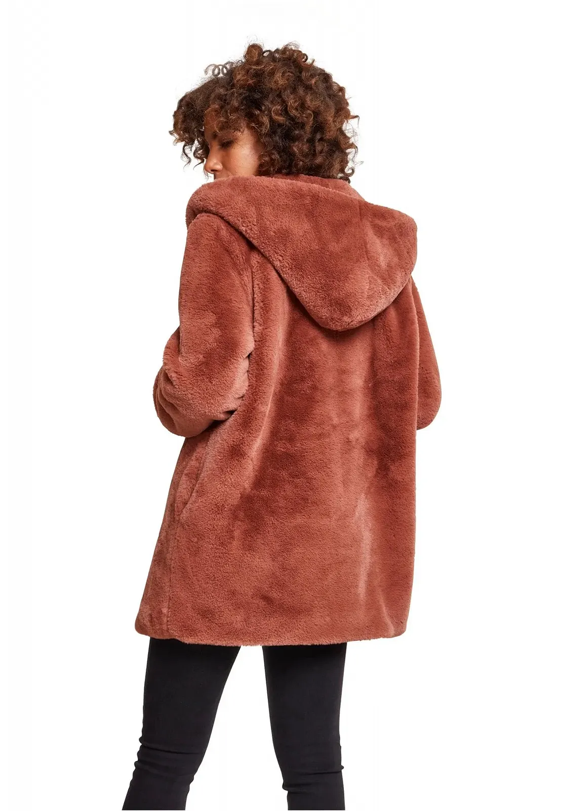 Пальто Teddy Urban Classics З капюшоном, фото №4