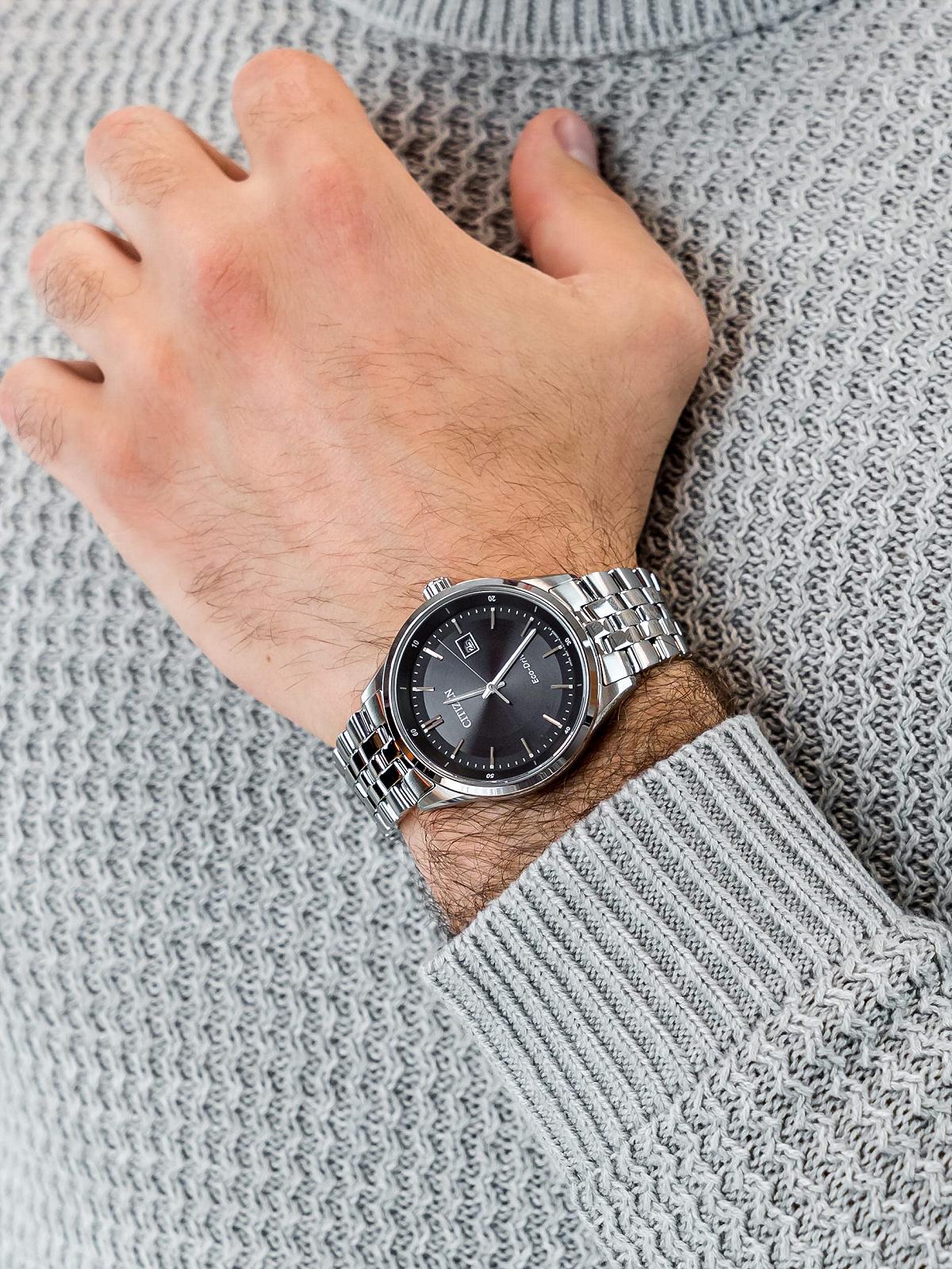 Годинник Citizen Men's Analogue Eco-Drive З нержавіючої сталі, фото №5
