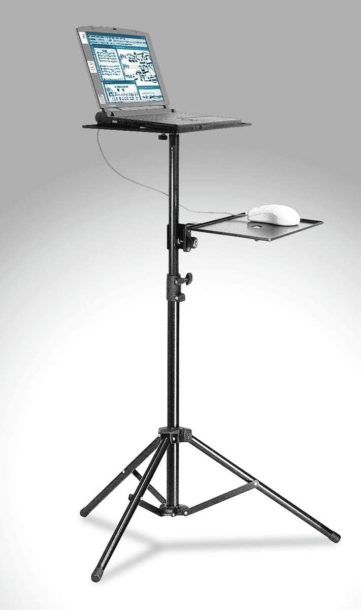 Подставка для ноутбука Konig & Meyer 12150-000-55 от 710мм до 1210мм - Черный, фото №2