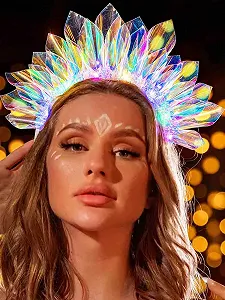 Светодиодный обруч-корона для волос - Фото 1