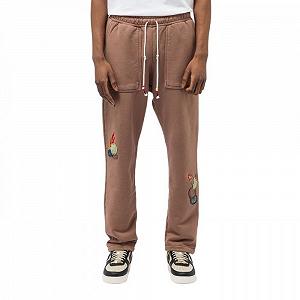 Штаны Travis Scott x Air Jordan Fleece Pant Archaeo Brown XS - Фото 1