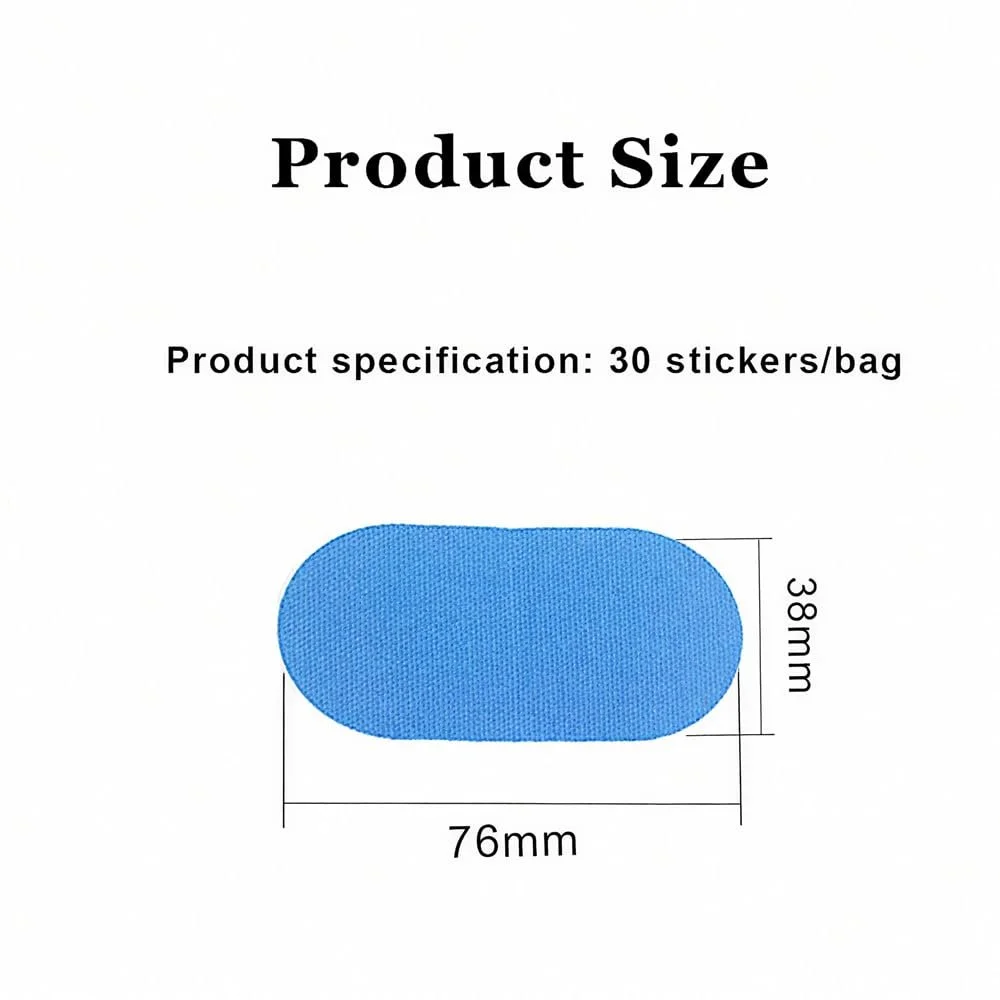 Смужки для сну 30 шт. Високоякісні від хропіння для носа для кращого сну, дихаючі та приємні для шкіри пластирі для носа, фото №2