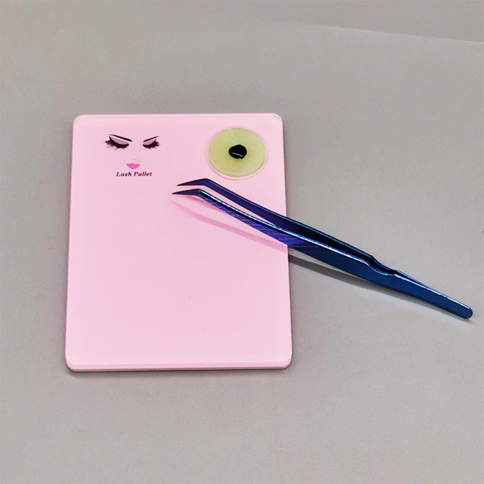 Аксесуар harayaa Acrylic False Eyelash Extension Eyelash Palette Organiser Pad + Jade Stone, фото №2