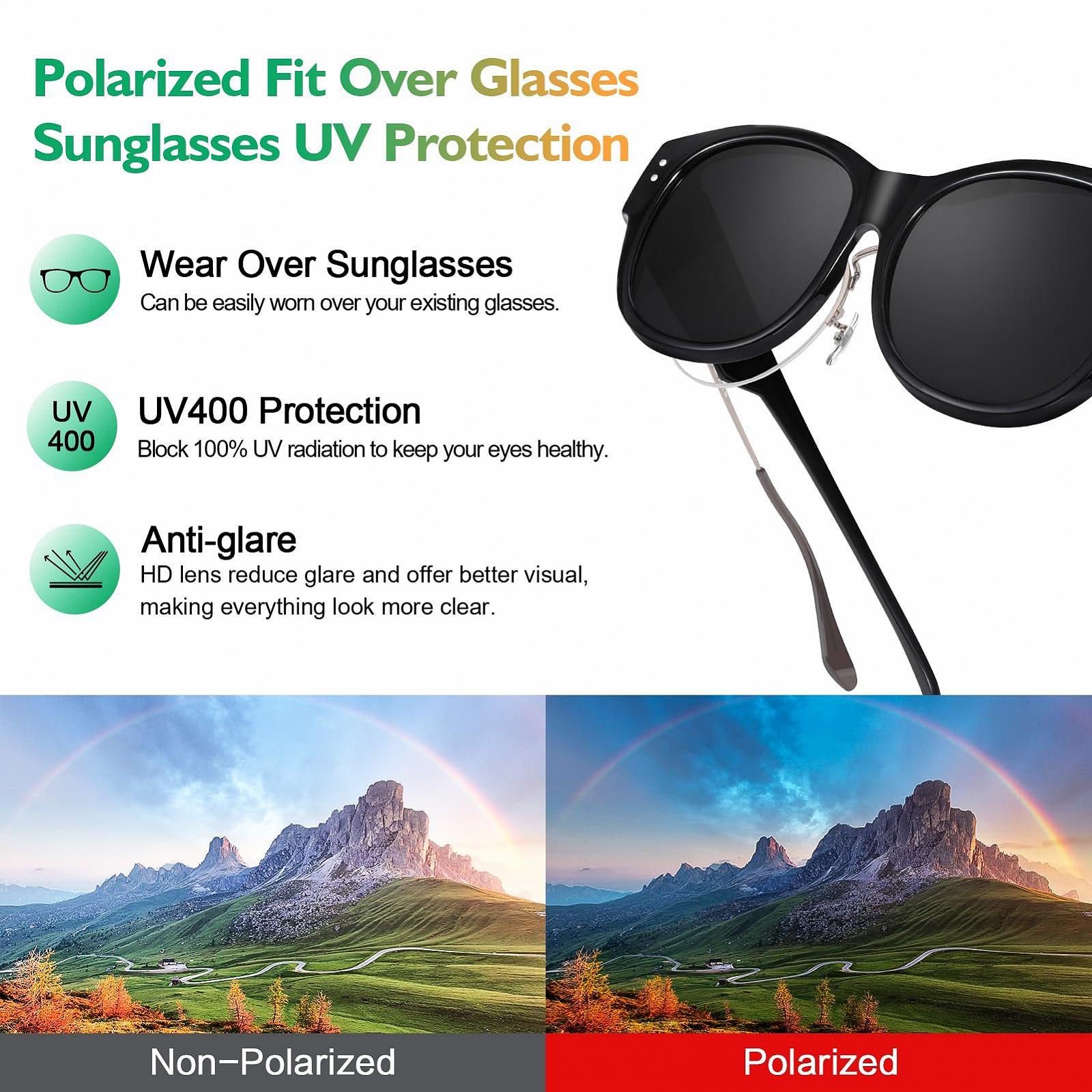 Поляризовані окуляри Hifot для чоловіків та жінок, сонцезахисні, фото №4