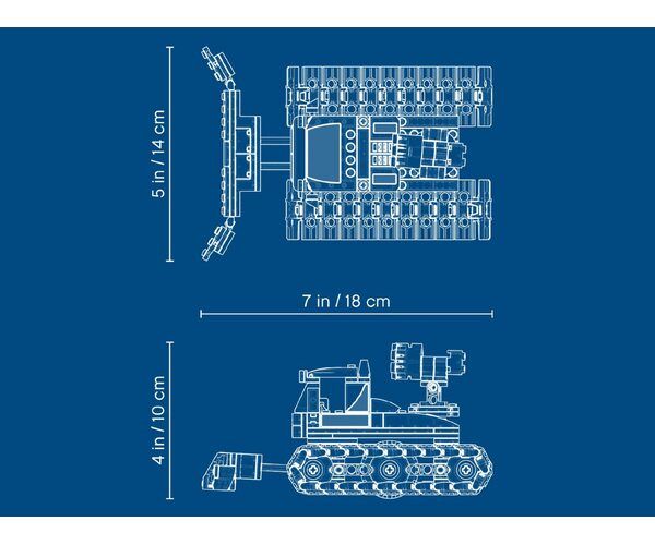 Конструктор LEGO City Снегоуборочная машина 60222, фото №6