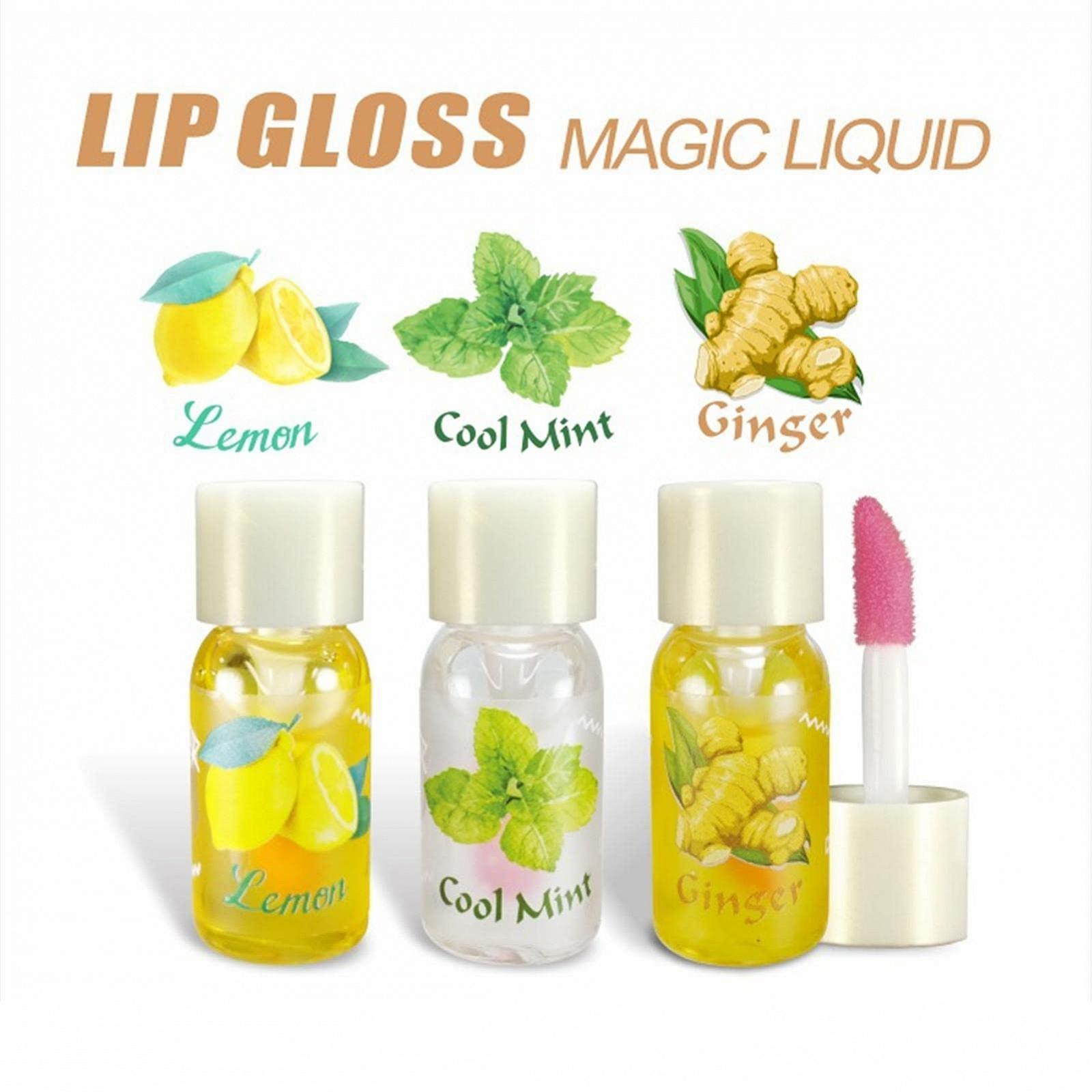 Блиск для губ Voiakiu Lip Plumper Shine, змінюючий колір, з імбиром, фото №7