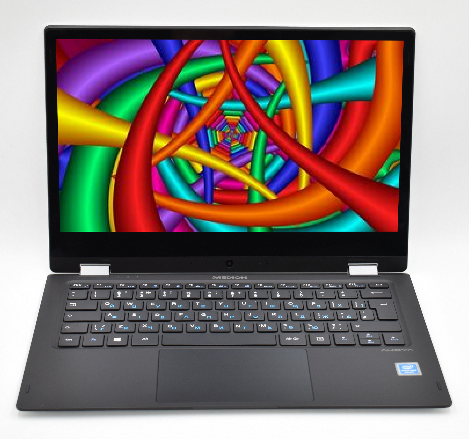 Ультрабук-планшет Medion E3221 Yoga Intel Pentium N5030 RAM 4 ГБ SSD 128 ГБ Win10 Трансформер 13.3 дюйма, фото №1