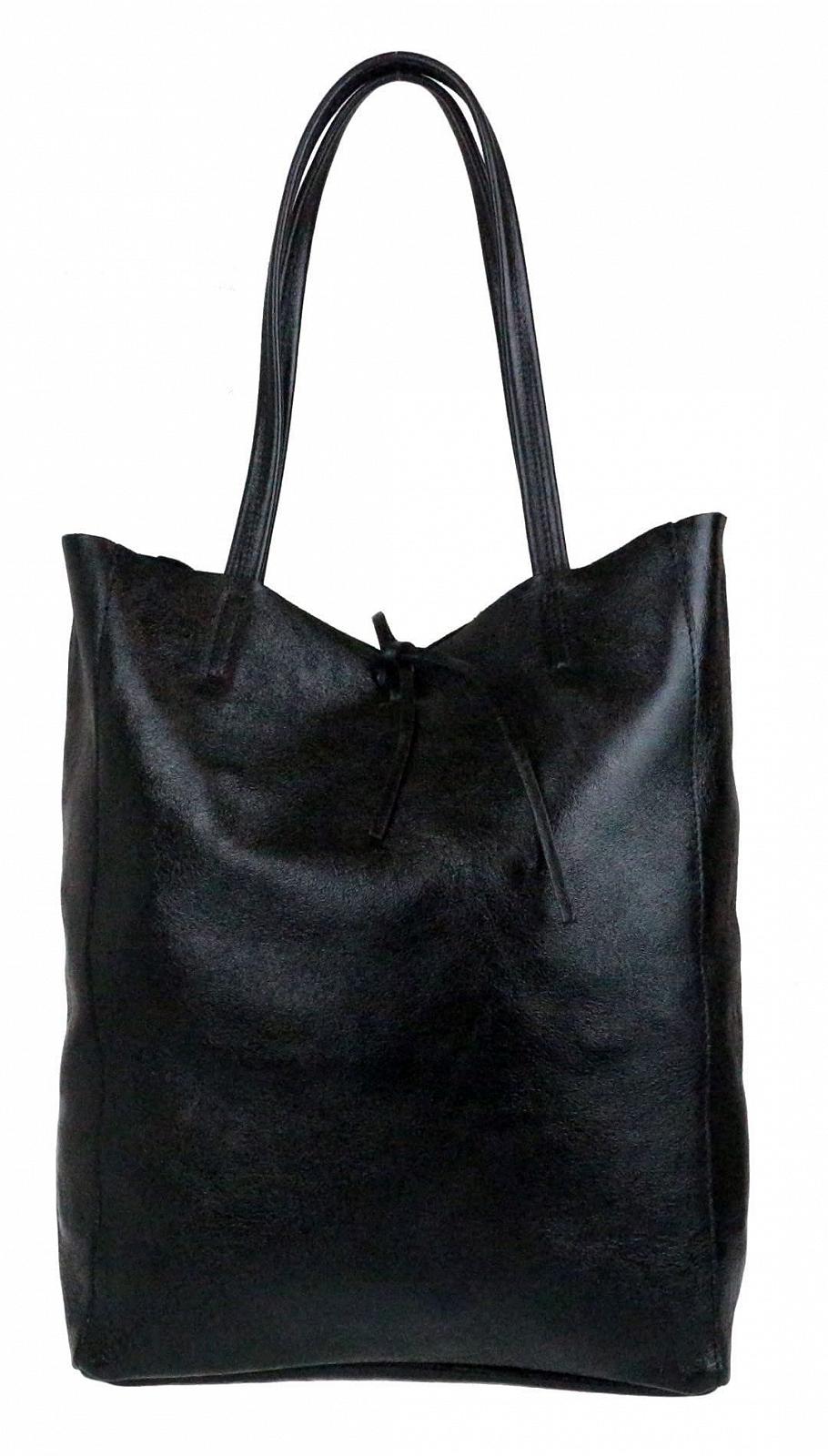 Женская сумка с открытой ручкой Girly Handbags из натуральной кожи, фото №1