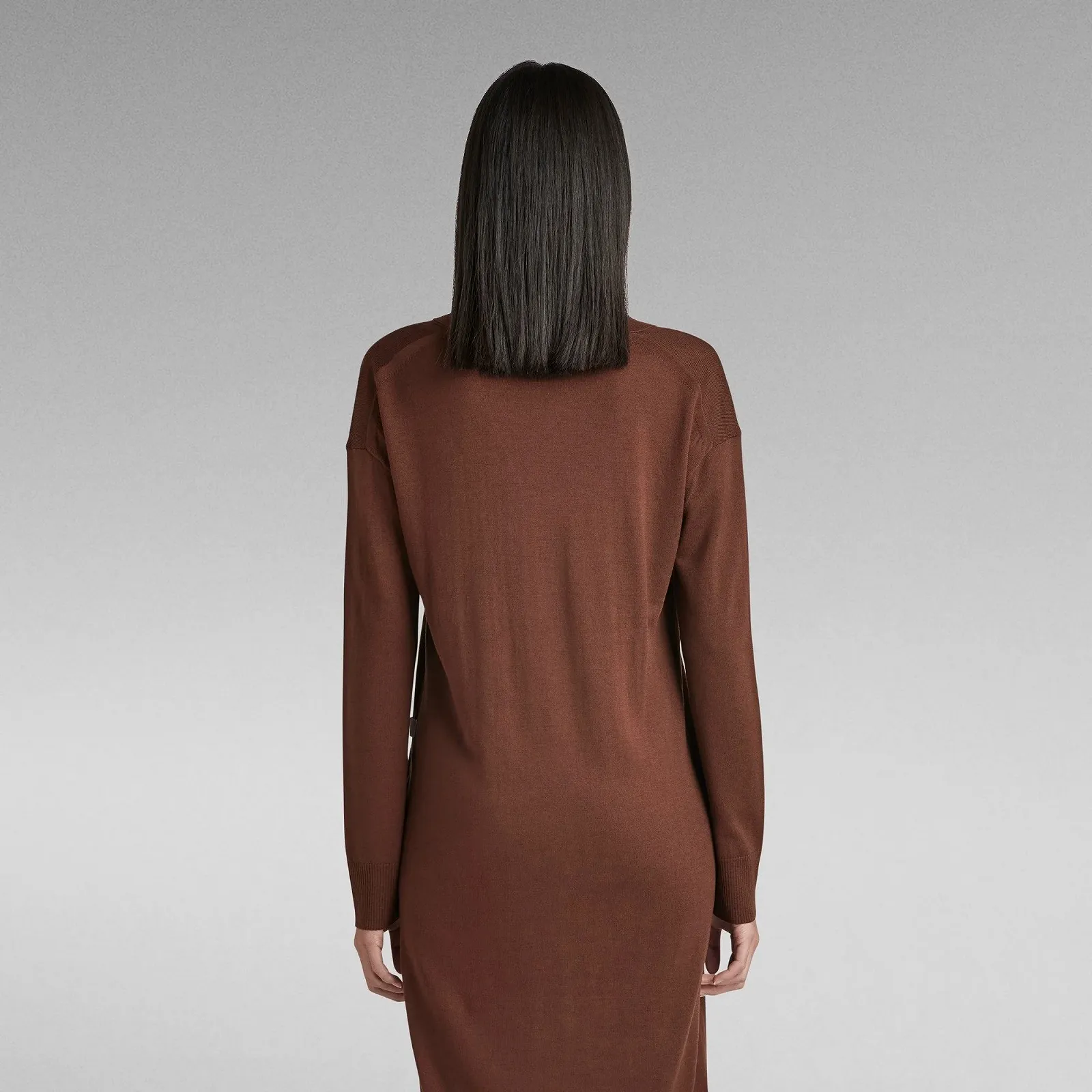 Женское платье G-Star Polo Dress Knit Washable Merino - S, фото №3