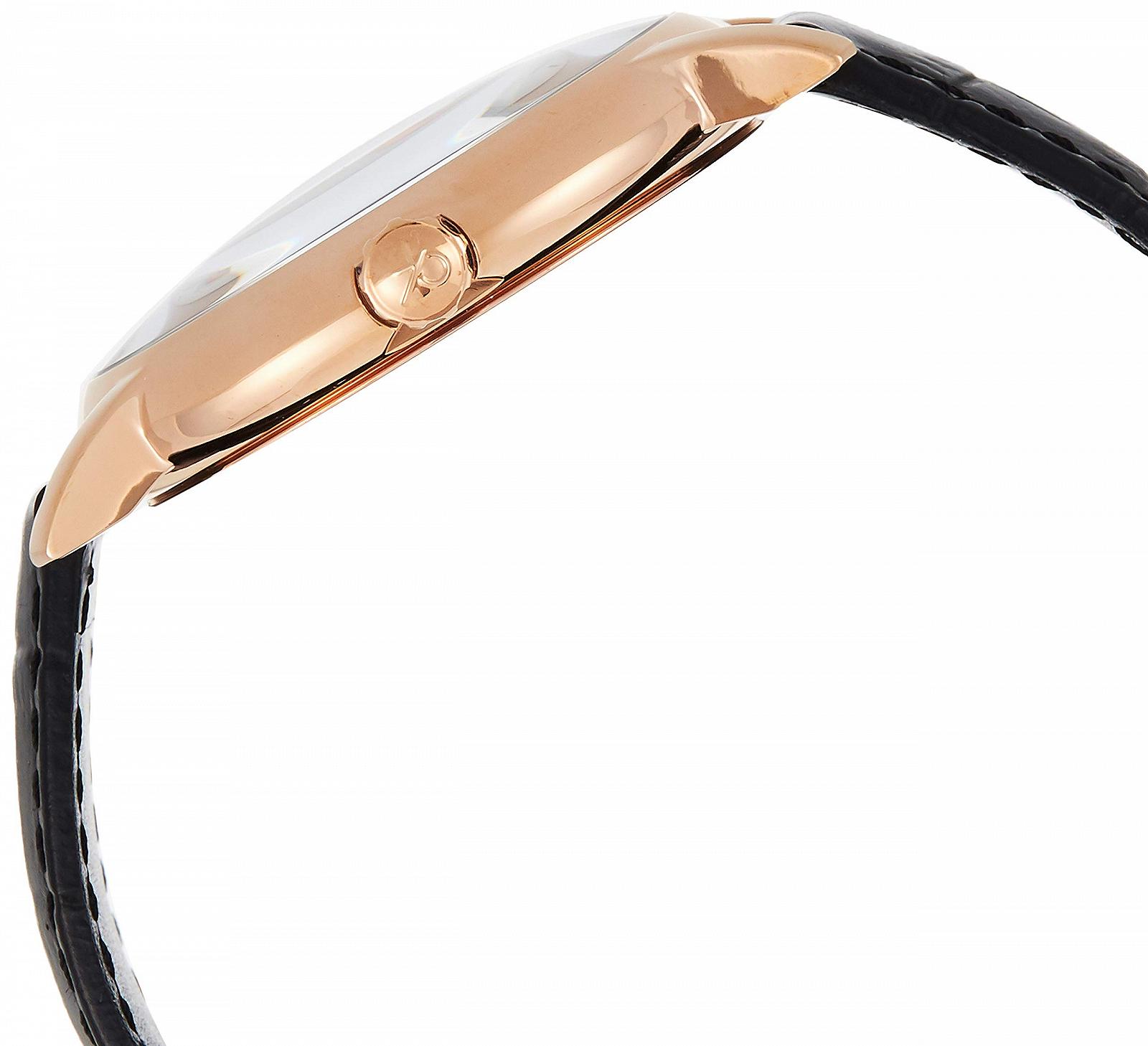 Годинник Calvin Klein Classic K9H216C6 чорний шкіряний ремінець, фото №3