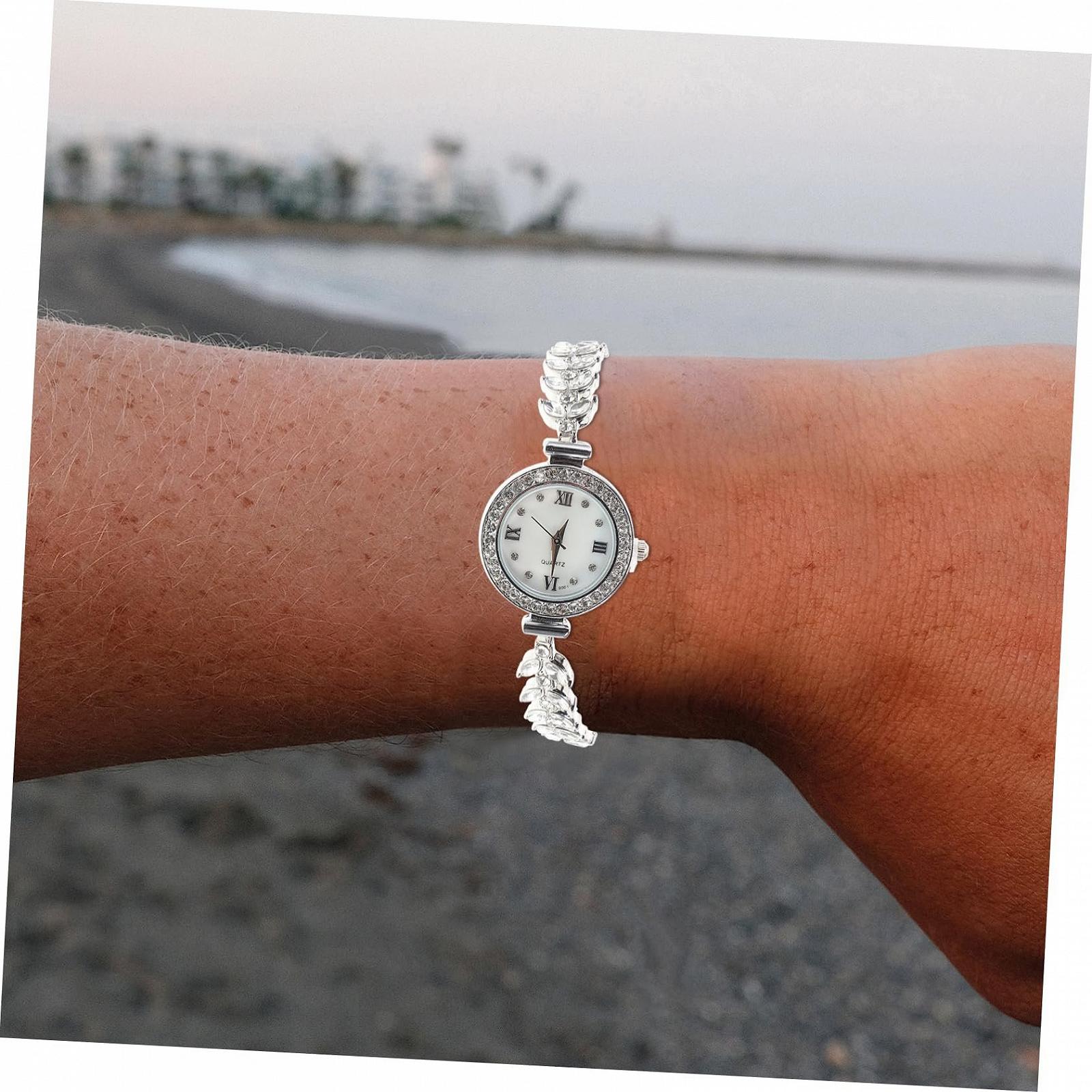 Жіночий Годинник Healvian, срібний, фото №6