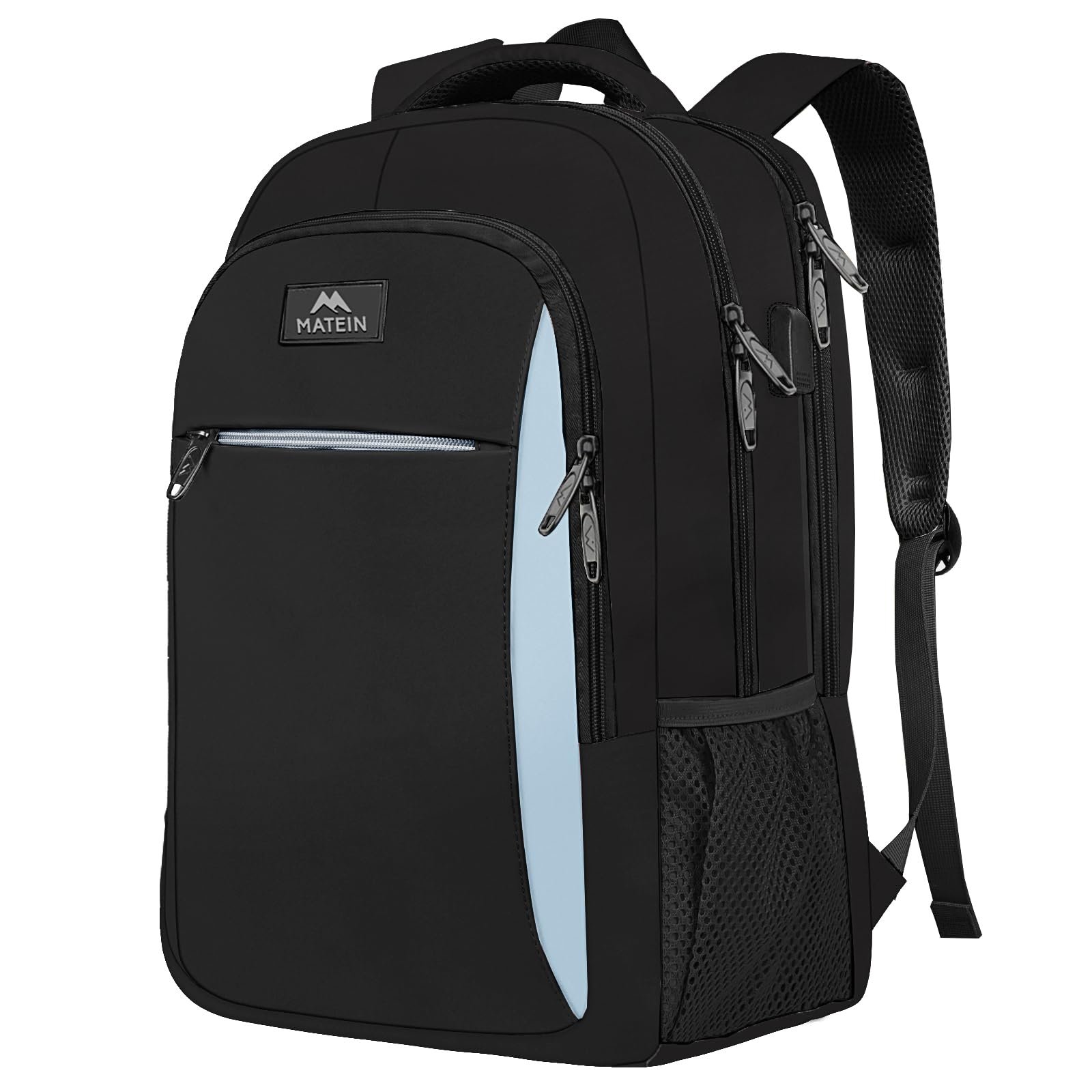 Рюкзак для ноутбука MATEIN Business 17.3 дюйма з USB Blue Black, фото №1 Рюкзак для ноутбука MATEIN Business 17.3 дюйма з USB Blue Black, фото №1