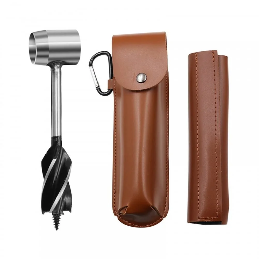 Свердло для дерева Scotch Eye зі шкіряним органайзером та захистом свердла, фото №1