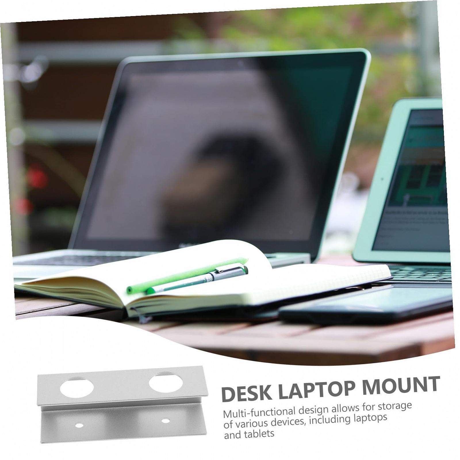 Держатель для ноутбука под стол Алюминиевый Прочный монтажный кронштейн, фото №6 Держатель для ноутбука под стол Алюминиевый Прочный монтажный кронштейн, фото №6