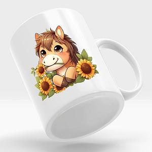 Детская забавная чашка Лошадь synthetic.ua - Фото 1