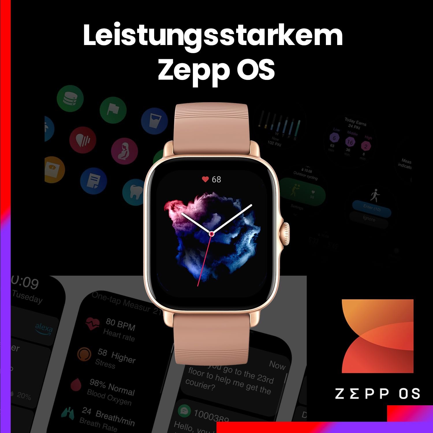 Смарт-годинник Amazfit GTS 3 42 мм, фото №7