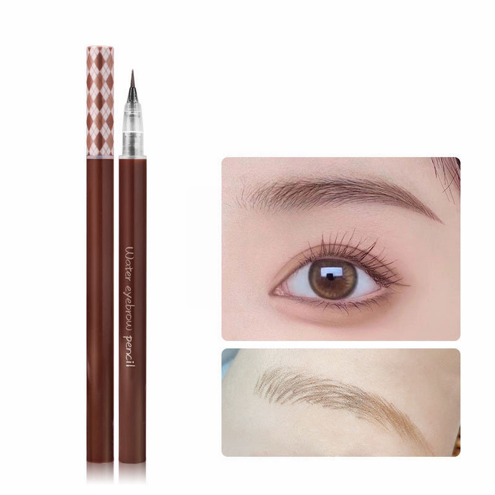 Олівець для брів Microblading Grey High Quality Automatic Korean Liquid Thin (BW1, One Size), фото №3